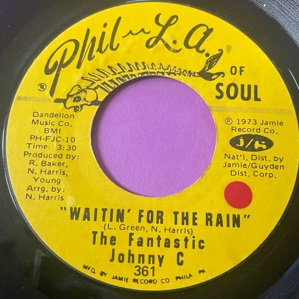 Fantastic Johnny C-Don't depend on me/ Waitin' for the rain-Phila of Soul E