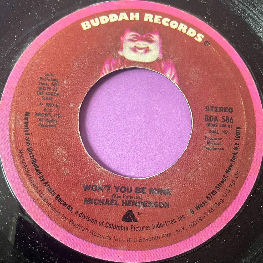 Michael Henderson-Won't you be mine-Buddah E+