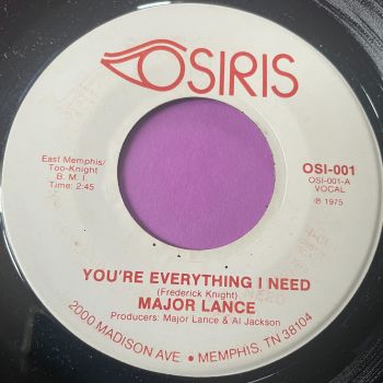 Major Lance-You're everything I need-Osiris WD E+