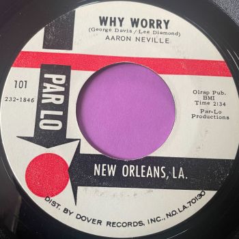 Aaron Neville-Why worry/ Tell it like it is-Parlo E+