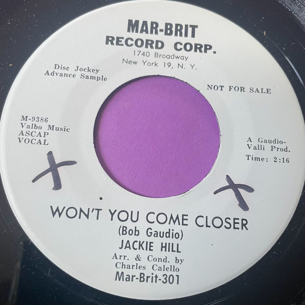 Jackie Hill-Won't you come closer-Mar-Brit x M-