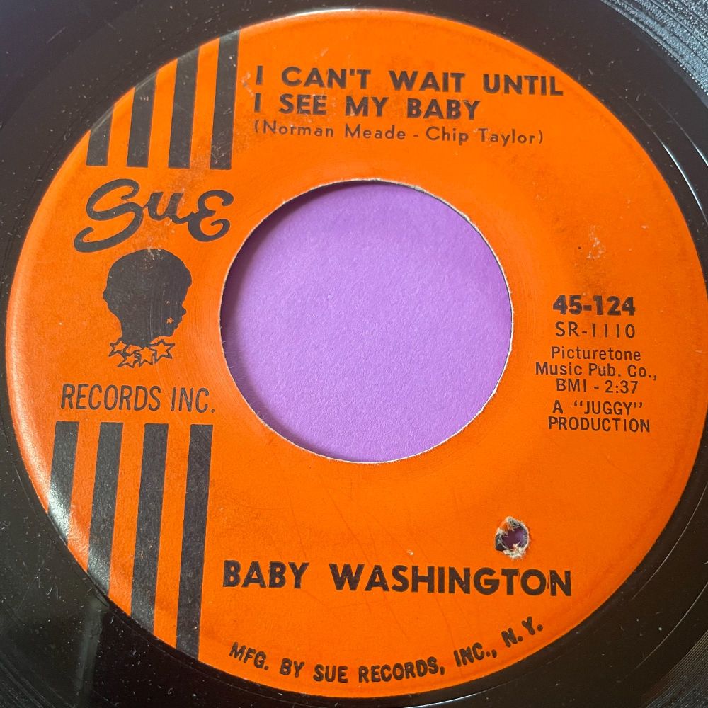 Baby Washington-I can't wait until I see my baby-Sue vg+