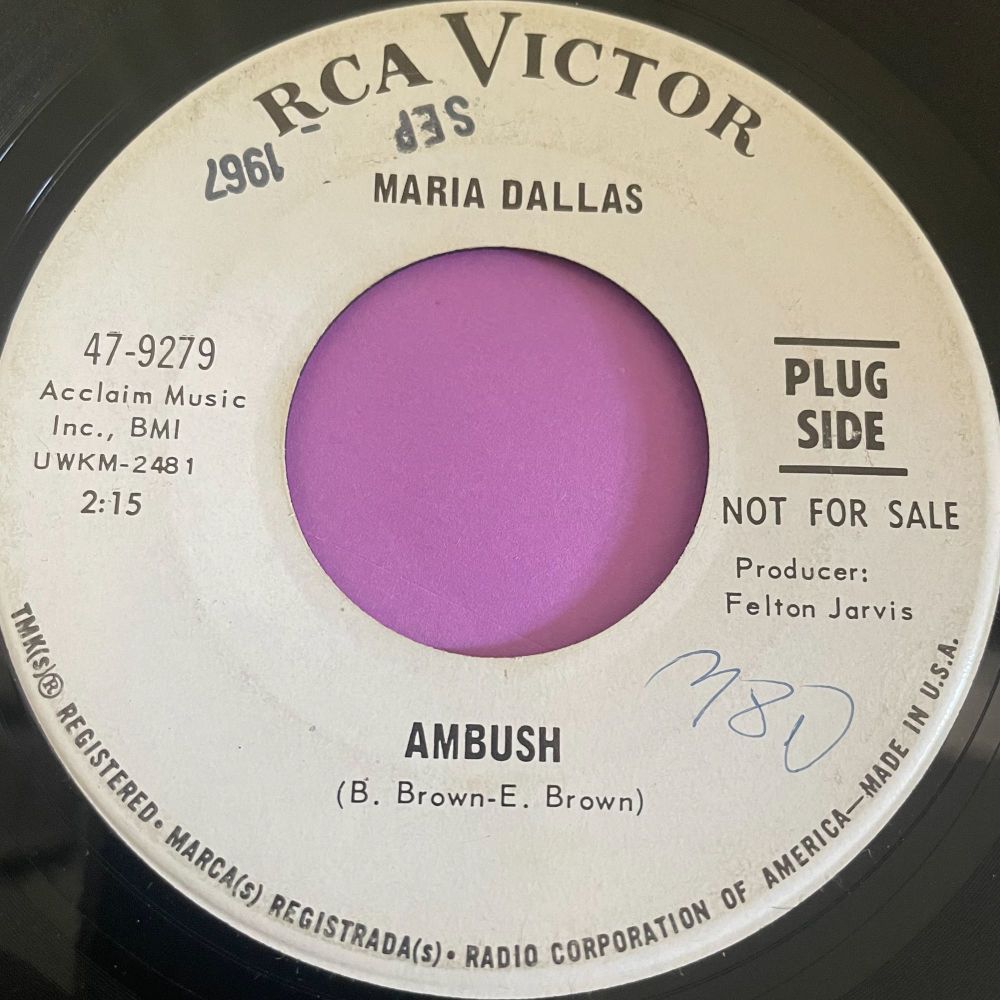 Maria Dallas-Ambush-RCA WD E