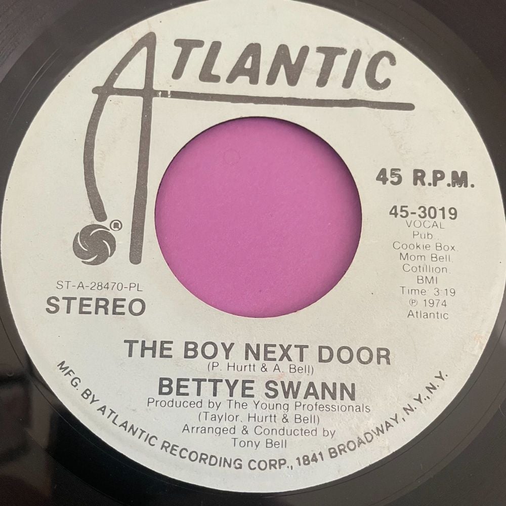 Bettye Swann-The boy next door-Atlantic Demo E