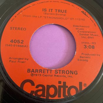 Barrett Strong-Is it true-Capitol M-