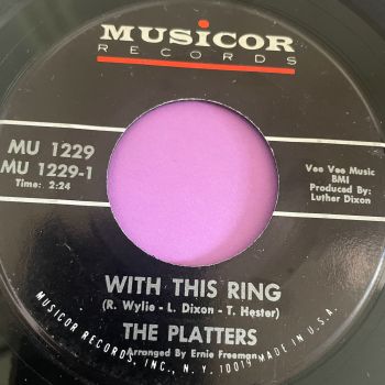 Platters-With this ring-Musicor E+