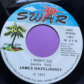 James Hazelhurst-I won't die-Swar E+