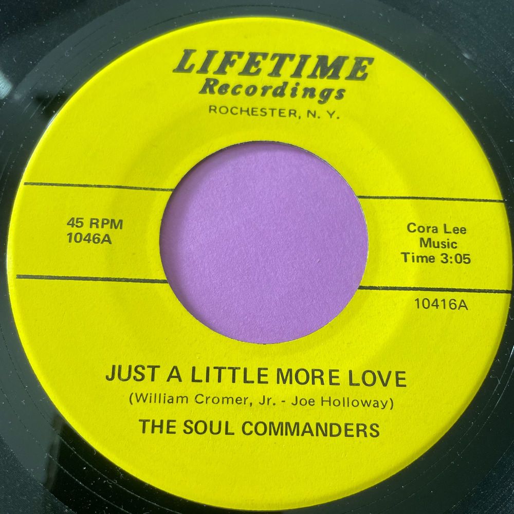 Soul Commanders-Just a little more love-Lifetime E+