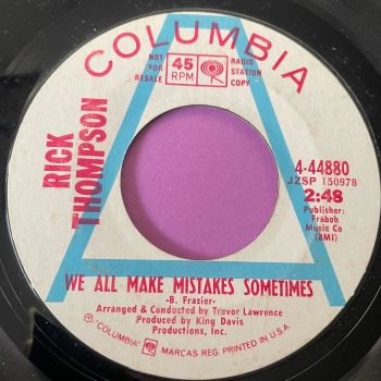 Rick Thompson-We all make mistakes sometime-Columbia WD E