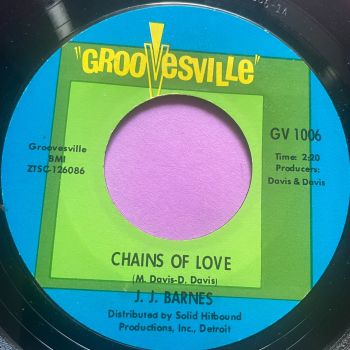 J.J Barnes-Chains of love/ Baby please come back home-Groovesville E+