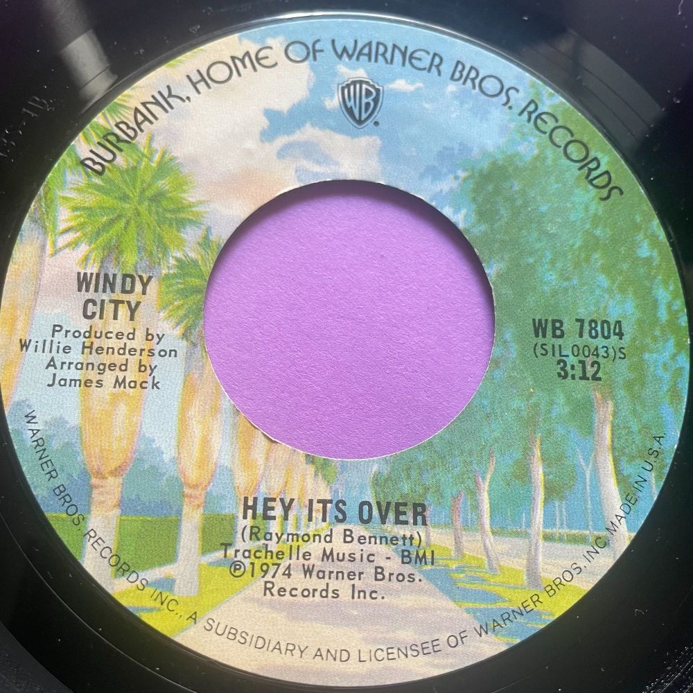 Windy City-Hey it's over-WB E+