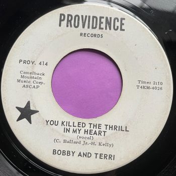 Bobby and Terri-You killed the thrill in my heart-Providence WD E