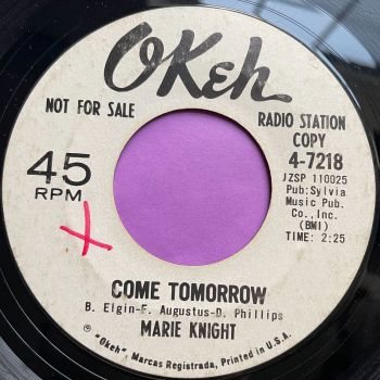 Marie Knight-Come tomorrow/ Nothing-Okeh WD E
