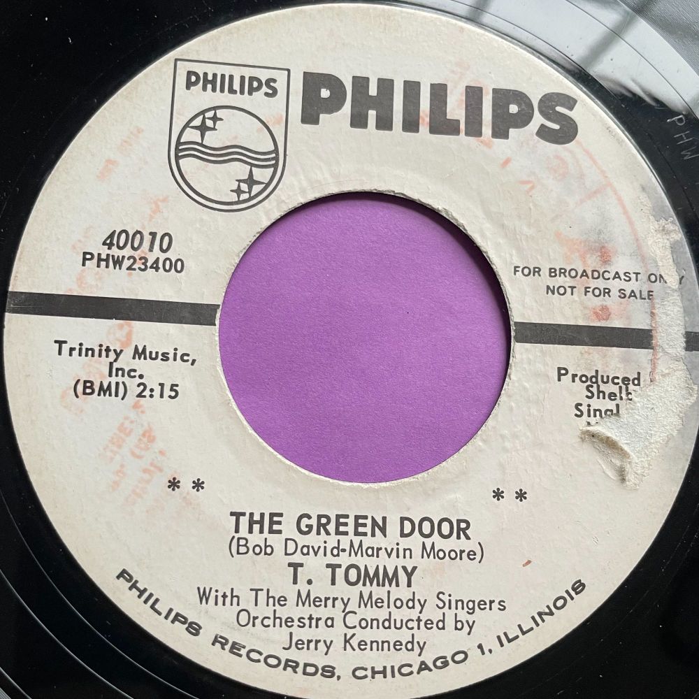 T. Tommy-The green door-Phillips WD E+