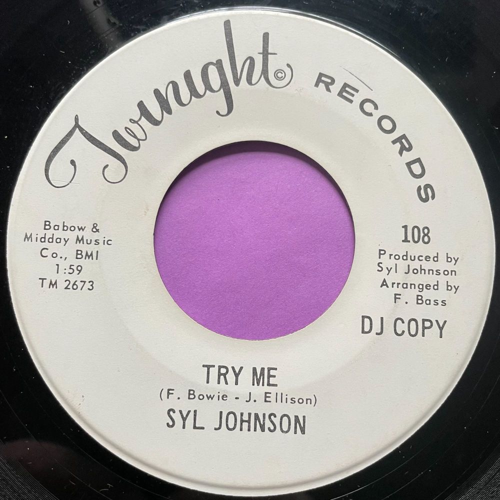 Syl Johnson-Try me-Twinight WD E