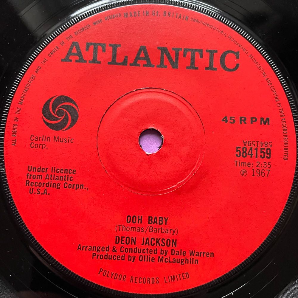 Deon Jackson-Ooh baby-UK Atlantic E+