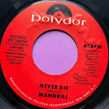 Mandrill-Never die-Polydor E+