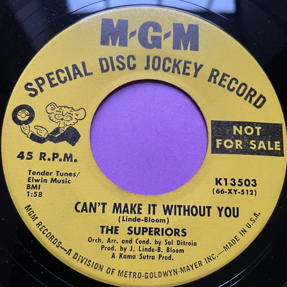 Superiors-Can't make it without you-MGM Demo E+