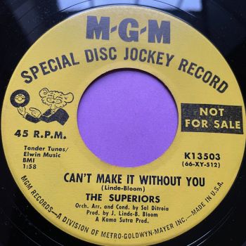 Superiors-Can't make it without you-MGM Demo E+
