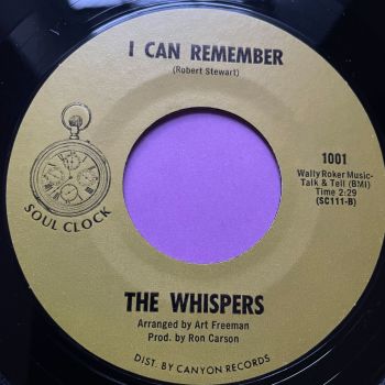 Whispers-I can remember-Soul Clock E+
