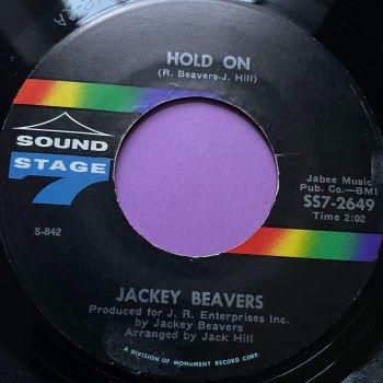 Jackey Beavers-Hold on/ Hey girl-Sound Stage 7 E+