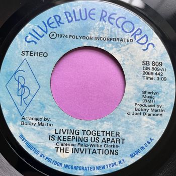 Invitations-Living together is keeping us apart-Silver Blue E+