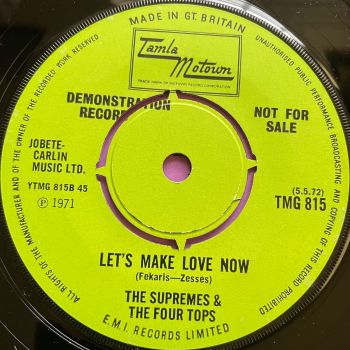 Supremes & Four Tops-Let's make love now-TMG815 Demo M-
