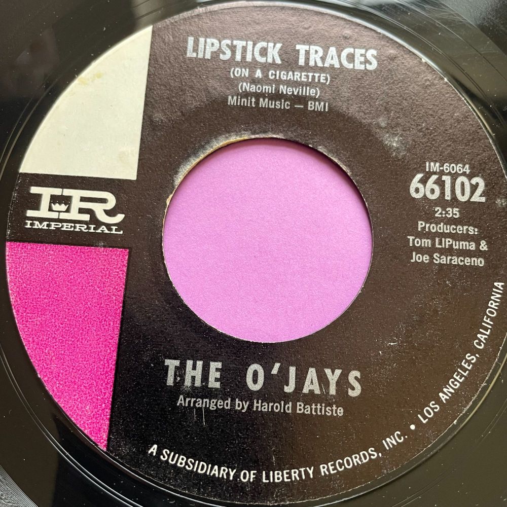O'Jays-Lipstick traces-Imperial E+