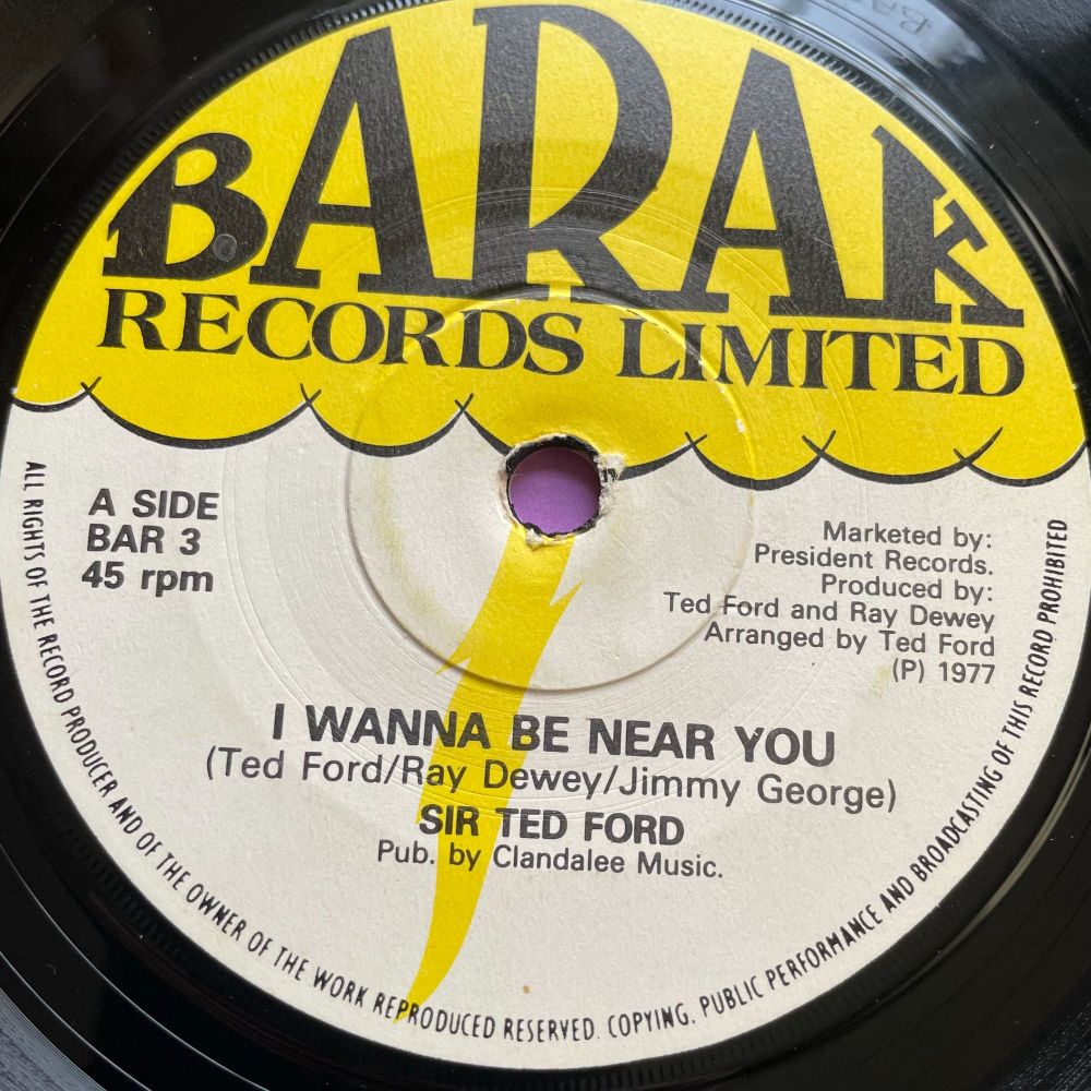 Ted Ford-I wanna be near you-UK Barak E+