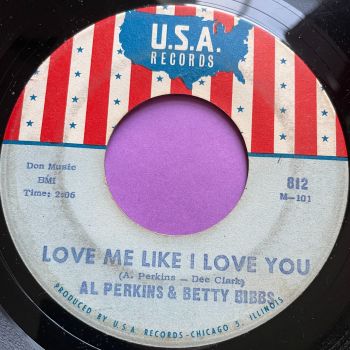 Al Perkins & Betty Bibbs-Love me like I love you-USA G