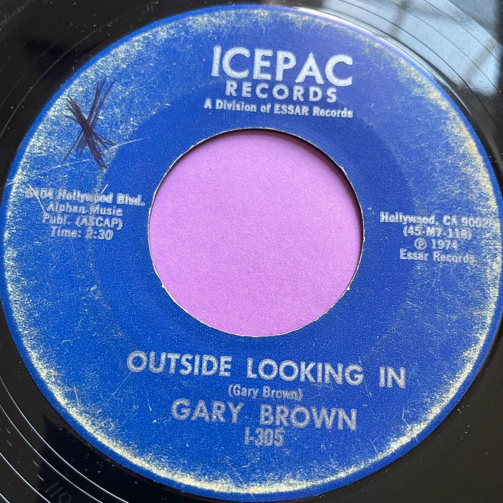 Gary Brown-Outside looking in-Icepac vg+