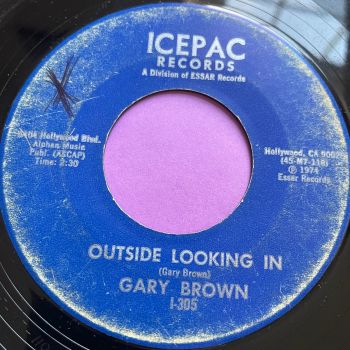 Gary Brown-Outside looking in-Icepac vg+