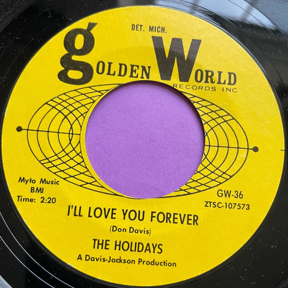 Holidays-I'll love you forever-Golden World E+