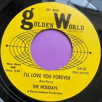 Holidays-I'll love you forever-Golden World E+