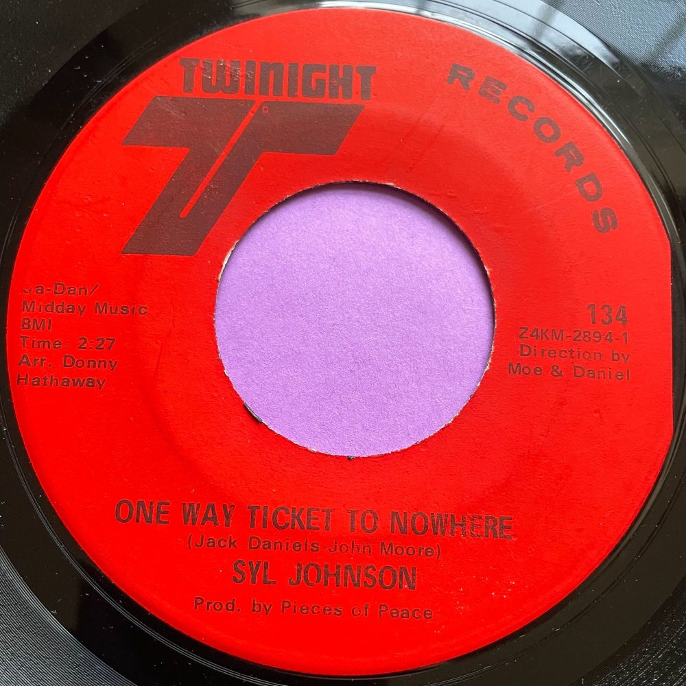 Syl Johnson-One way ticket to nowhere-Twinight E+