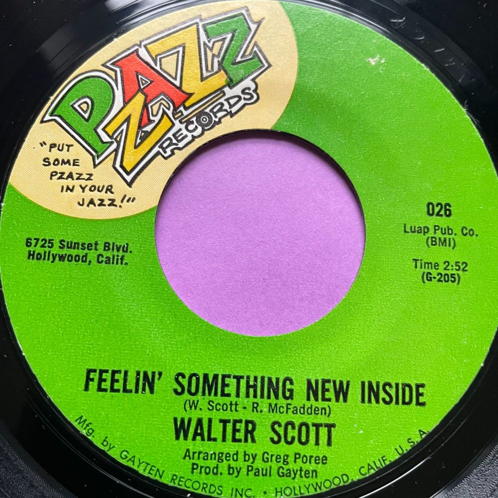 WAlter Scott-Feelin' something deep inside-Pzazz E+