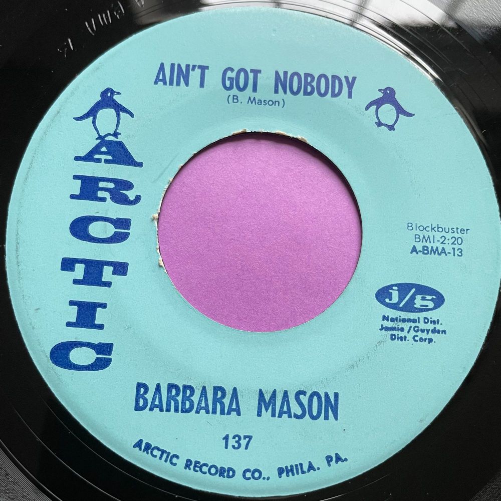 Barbara Mason-Ain't got nobody-Arctic E+