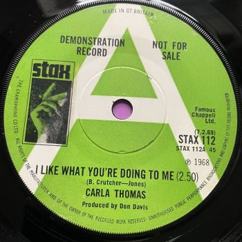 Carla Thomas-I like what you're doing to me-UK Stax Demo E+