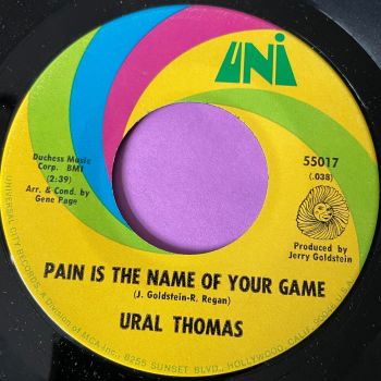 Ural Thomas-Pain is the name of your game-UNI M-