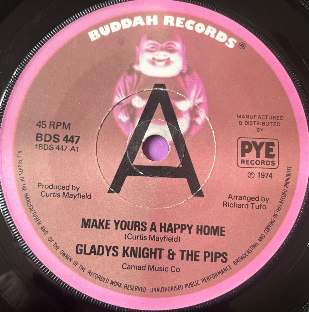 Gladys Knight-Make yours a happy home-UK Buddah Demo E+