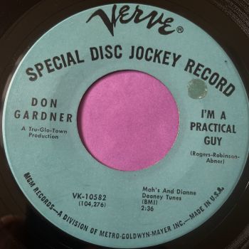 Don Gardner-I'm a practical guy/ You babe-Verve Demo E+
