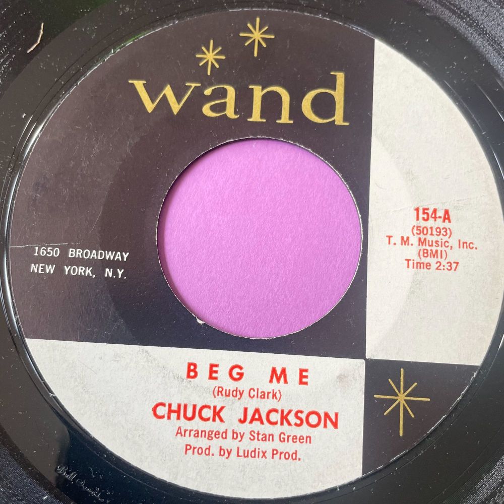 Chuck Jackson-Beg me-Wand E+