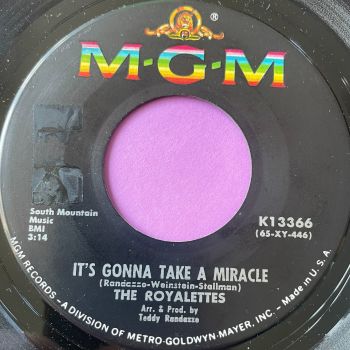 Royalettes-It's gonna take a miracle-MGM E+