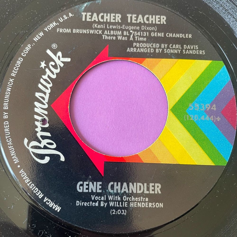 Gene Chandler-Teacher teacher-Brunswick E+