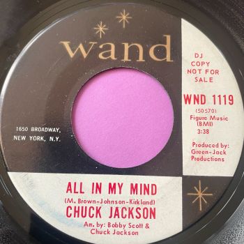 Chuck Jackson-All in my mind-Wand E+