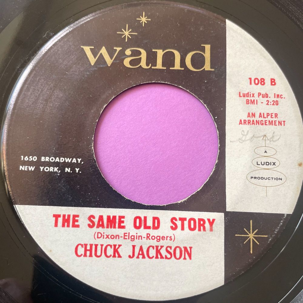 Chuck Jackson-The same old story-Wand E