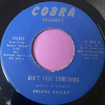 Arlene Bailey-Ain't that something-Cobra E+