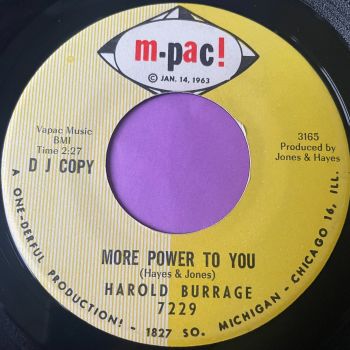Harold Burrage-More power to you-M-Pac E+