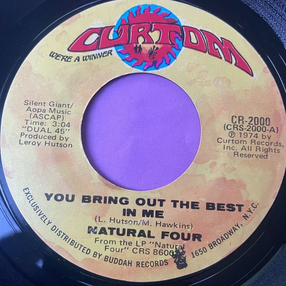 Natural Four-You can't keep running away-Curtom E+