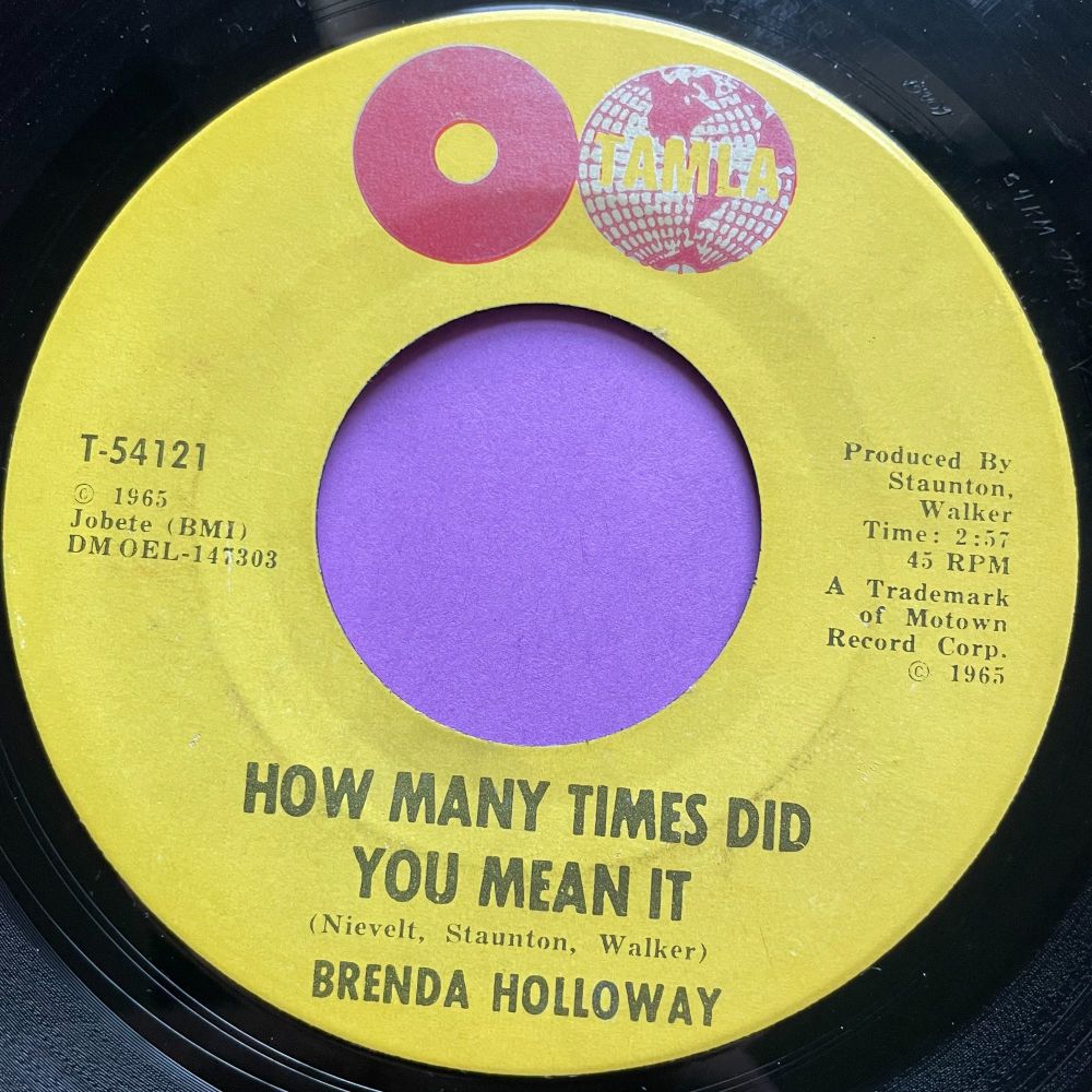 Brenda Holloway-How many times did you mean it-Tamla E